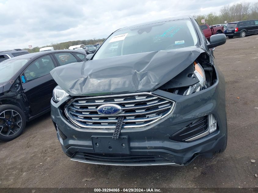 2021 Ford Edge Sel VIN: 2FMPK3J9XMBA06976 Lot: 39294865