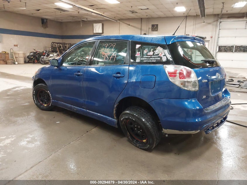 2006 Toyota Matrix Xr VIN: 2T1KR32E06C605644 Lot: 39294879