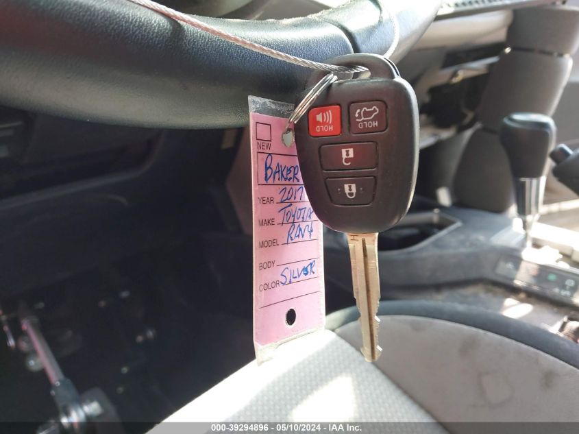 2017 Toyota Rav4 Xle VIN: 2T3WFREV4HW315764 Lot: 39294896