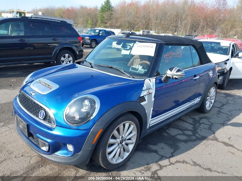 WMWZP3C51DT551079 | 2013 MINI CONVERTIBLE