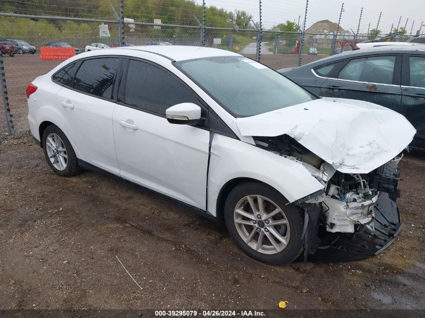 2015 Ford Focus Se VIN: 1FADP3F29FL216465 Lot: 39295079