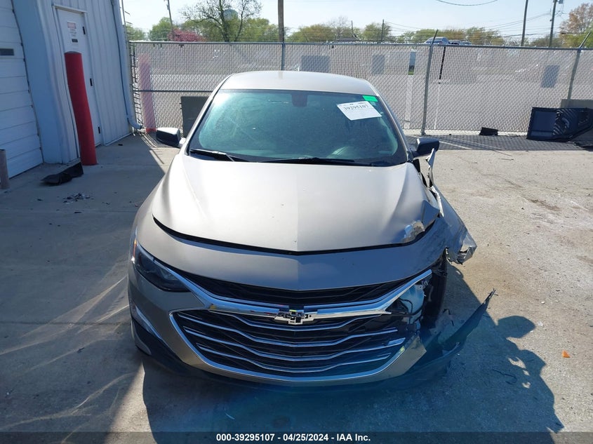 VIN 1G1ZB5ST9NF208090 2022 CHEVROLET MALIBU FWD LS