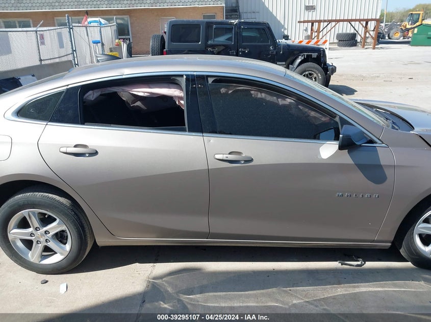 VIN 1G1ZB5ST9NF208090 2022 CHEVROLET MALIBU FWD LS