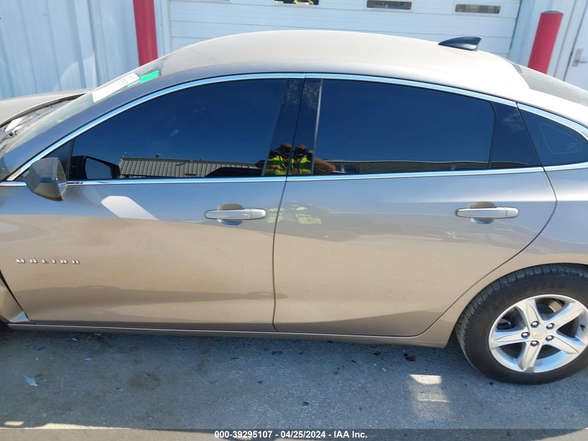 VIN 1G1ZB5ST9NF208090 2022 CHEVROLET MALIBU FWD LS