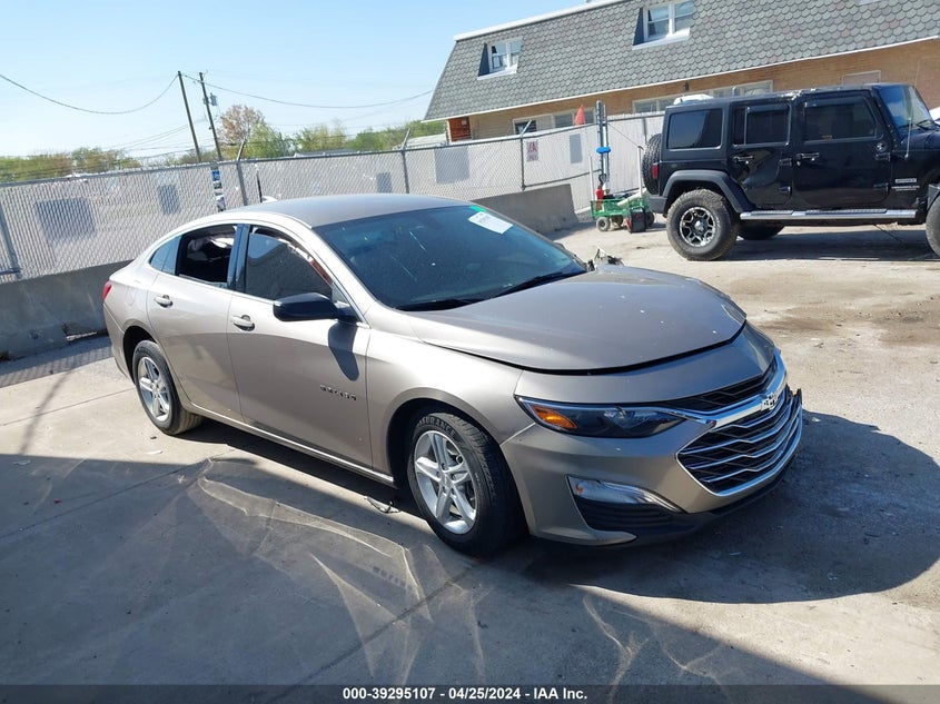 VIN 1G1ZB5ST9NF208090 2022 CHEVROLET MALIBU FWD LS