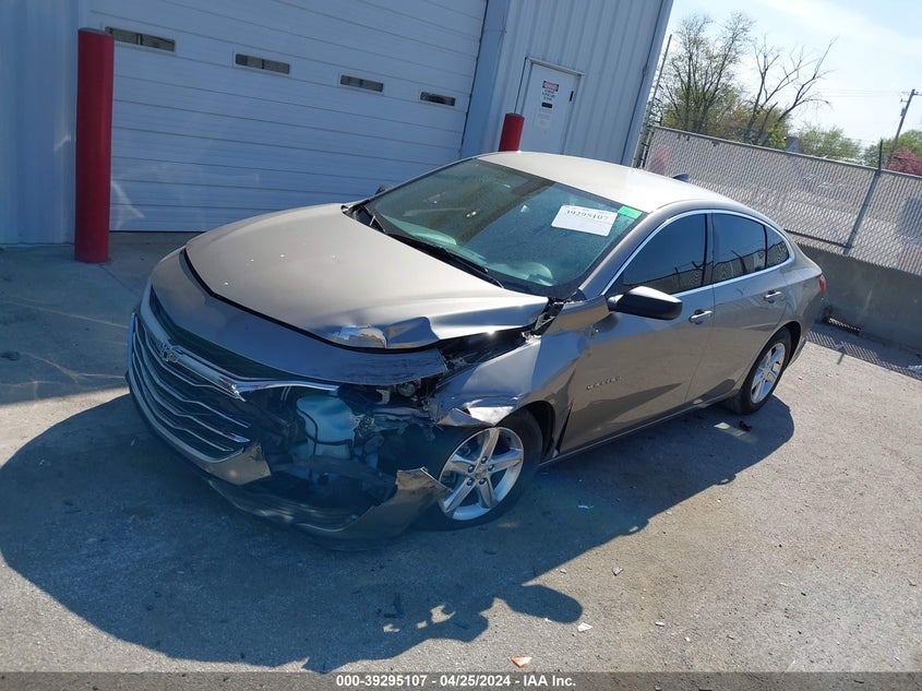 VIN 1G1ZB5ST9NF208090 2022 CHEVROLET MALIBU FWD LS