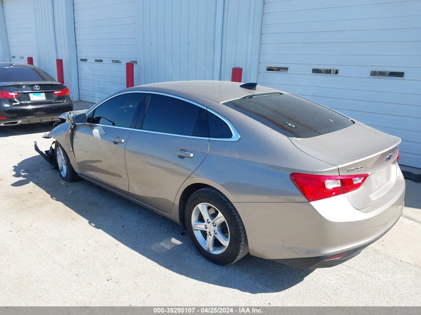 VIN 1G1ZB5ST9NF208090 2022 CHEVROLET MALIBU FWD LS