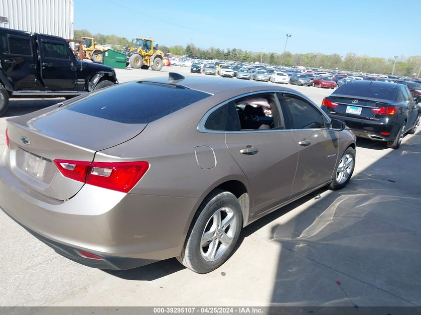 VIN 1G1ZB5ST9NF208090 2022 CHEVROLET MALIBU FWD LS