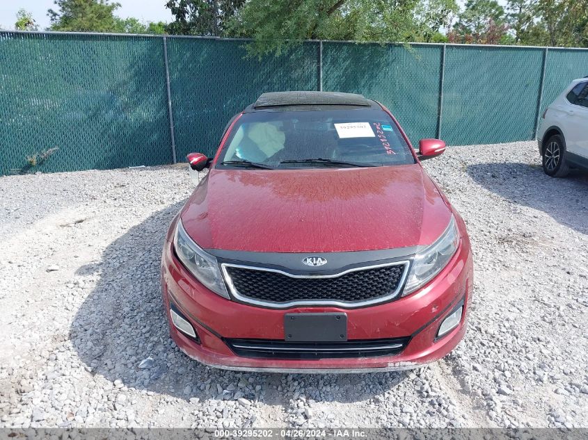 2014 Kia Optima Sx Turbo VIN: 5XXGR4A66EG303966 Lot: 39295202