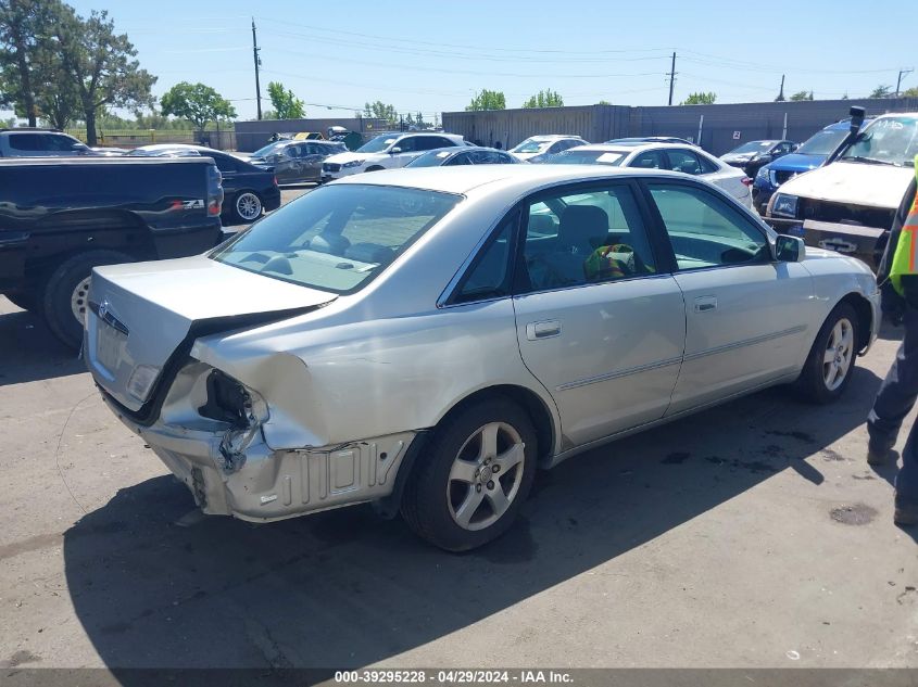 2002 Toyota Avalon Xl VIN: 4T1BF28B72U221448 Lot: 39295228