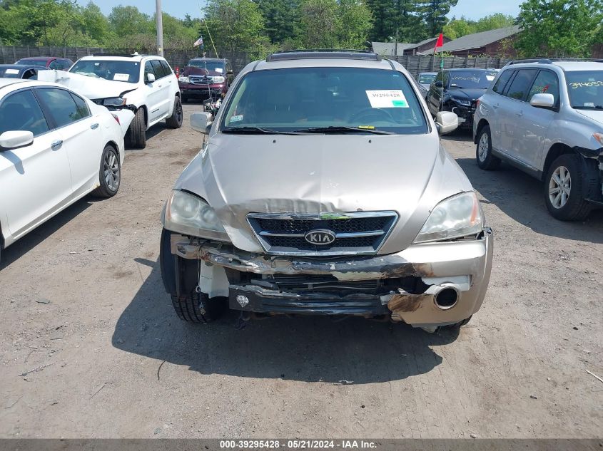 2005 Kia Sorento Ex/Lx VIN: KNDJC733555363785 Lot: 39295428