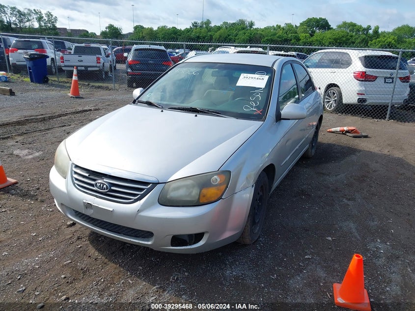 2009 Kia Spectra Ex VIN: KNAFE222695643536 Lot: 39295468