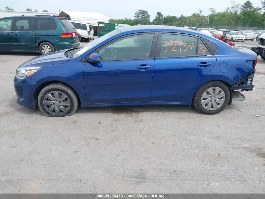 2020 Kia Rio S VIN: 3KPA24ADXLE336581 Lot: 39295478