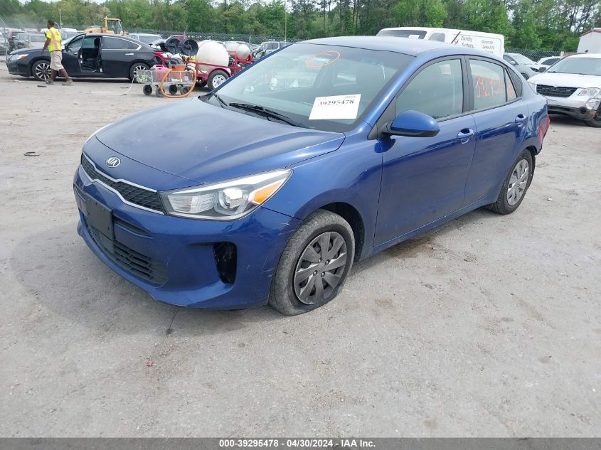 2020 Kia Rio S VIN: 3KPA24ADXLE336581 Lot: 39295478