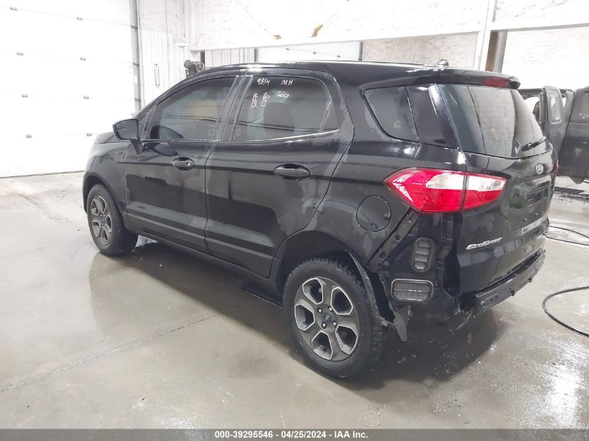 VIN MAJ3P1RE8JC215015 2018 FORD ECOSPORT S