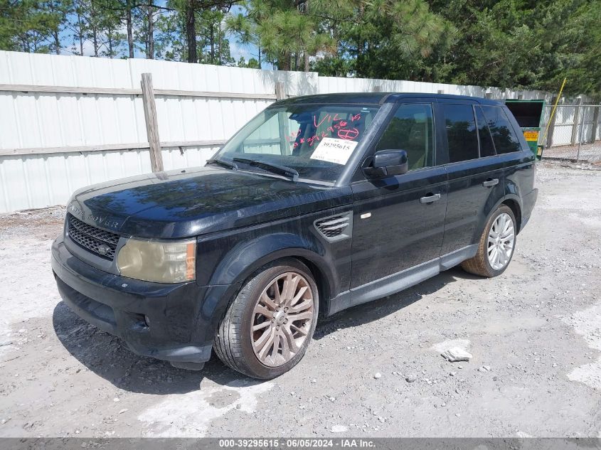 2011 Land Rover Range Rover Sport Hse VIN: SALSK2D43BA294494 Lot: 39295615