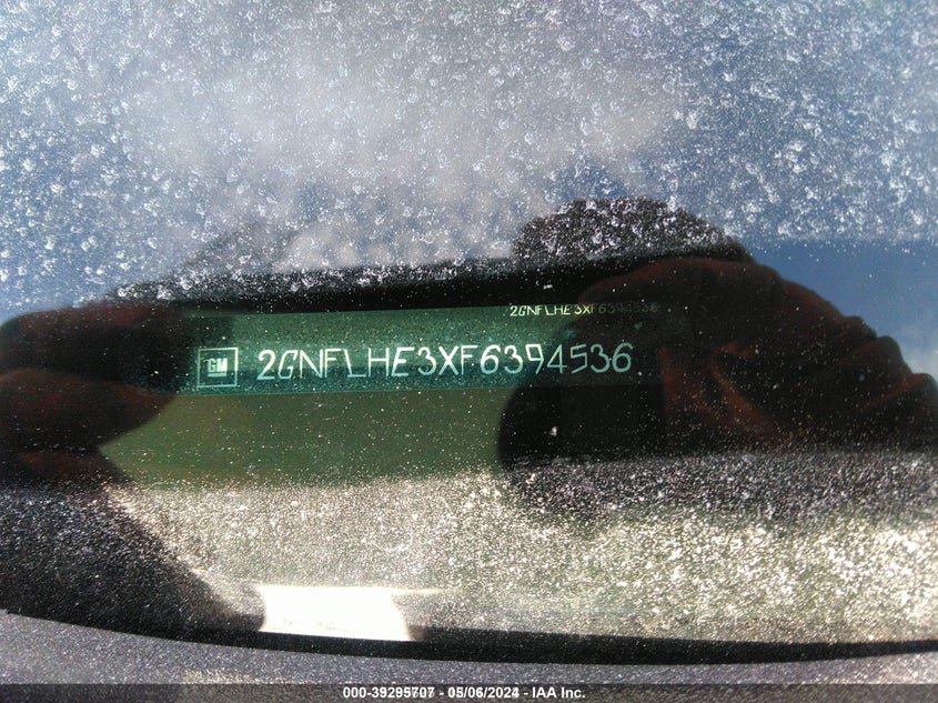 2015 CHEVROLET EQUINOX LTZ - 2GNFLHE3XF6394536