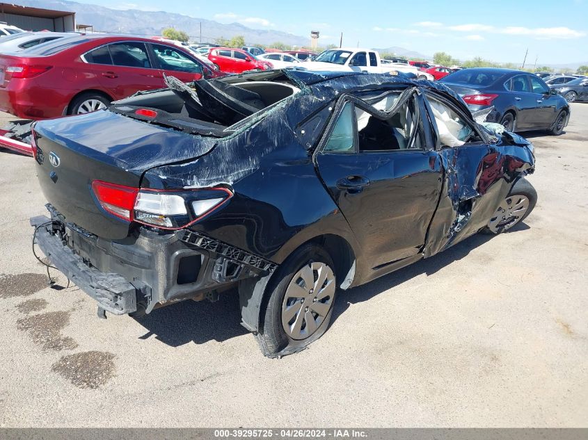 2019 Kia Rio Lx VIN: 3KPA24AB9KE218826 Lot: 39295725