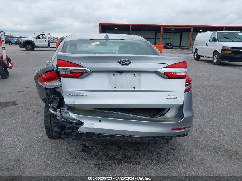 2020 Ford Fusion Hybrid Se VIN: 3FA6P0LU2LR264531 Lot: 39295729