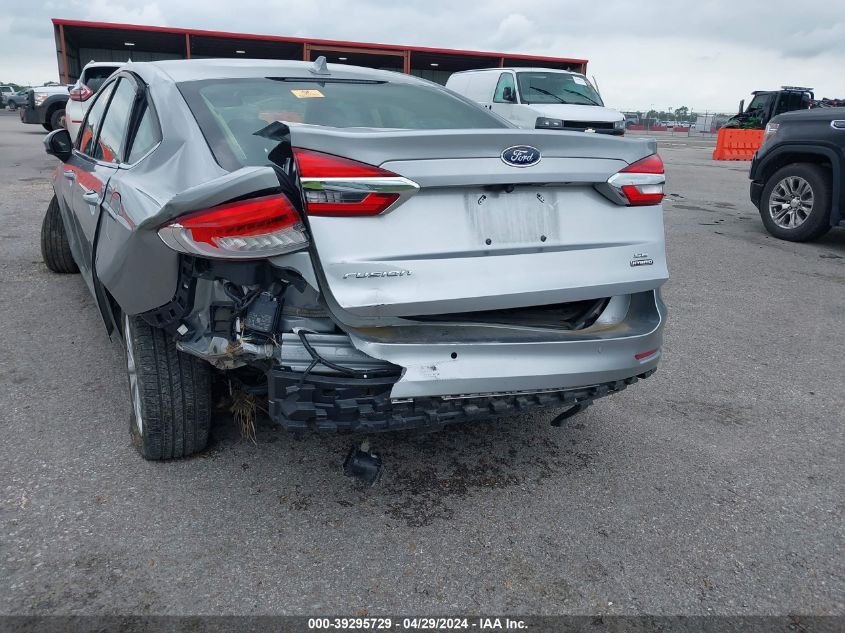 2020 Ford Fusion Hybrid Se VIN: 3FA6P0LU2LR264531 Lot: 39295729