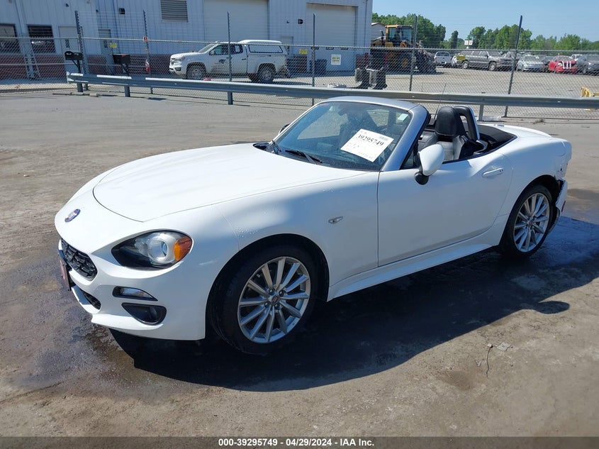 2017 Fiat 124 Spider Lusso VIN: JC1NFAEK5H0129428 Lot: 39295749