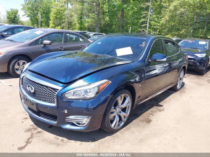 2017 Infiniti Q70L 3.7X VIN: JN1BY1PR1HM210030 Lot: 39295880