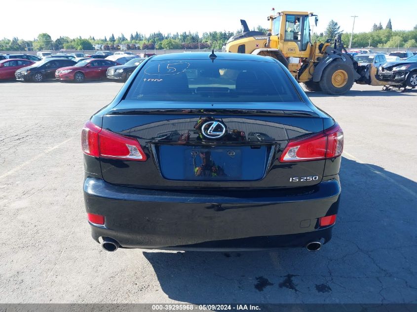 2012 Lexus Is 250 VIN: JTHBF5C28C5170324 Lot: 39295968