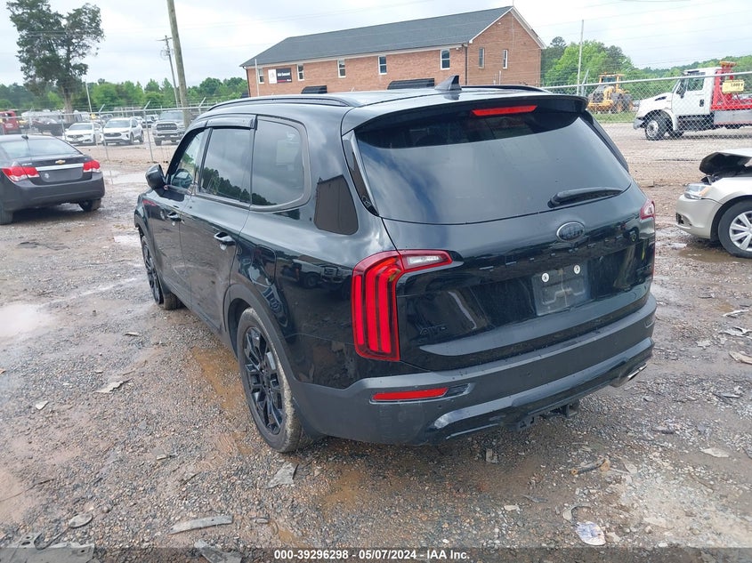 2021 Kia Telluride Ex VIN: 5XYP3DHC9MG134677 Lot: 39296298