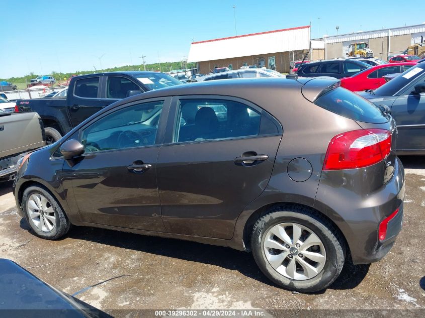 2016 Kia Rio Ex VIN: KNADN5A33G6675077 Lot: 39296302