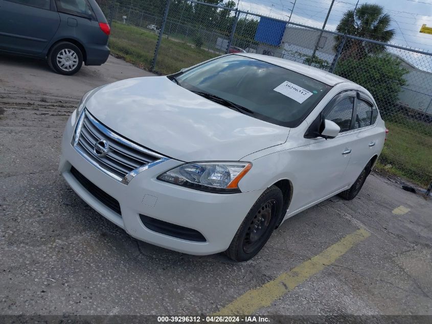 3N1AB7AP7EL678504 | 2014 NISSAN SENTRA