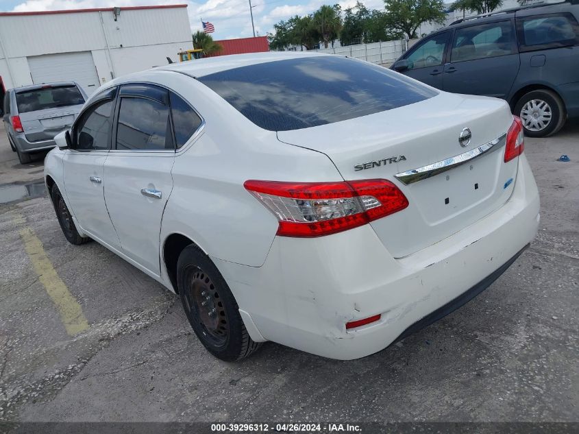 3N1AB7AP7EL678504 | 2014 NISSAN SENTRA