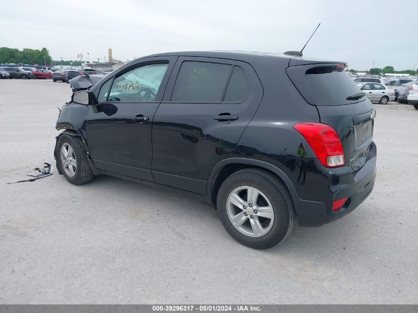 2020 Chevrolet Trax Fwd Ls VIN: KL7CJKSB2LB088026 Lot: 39296317