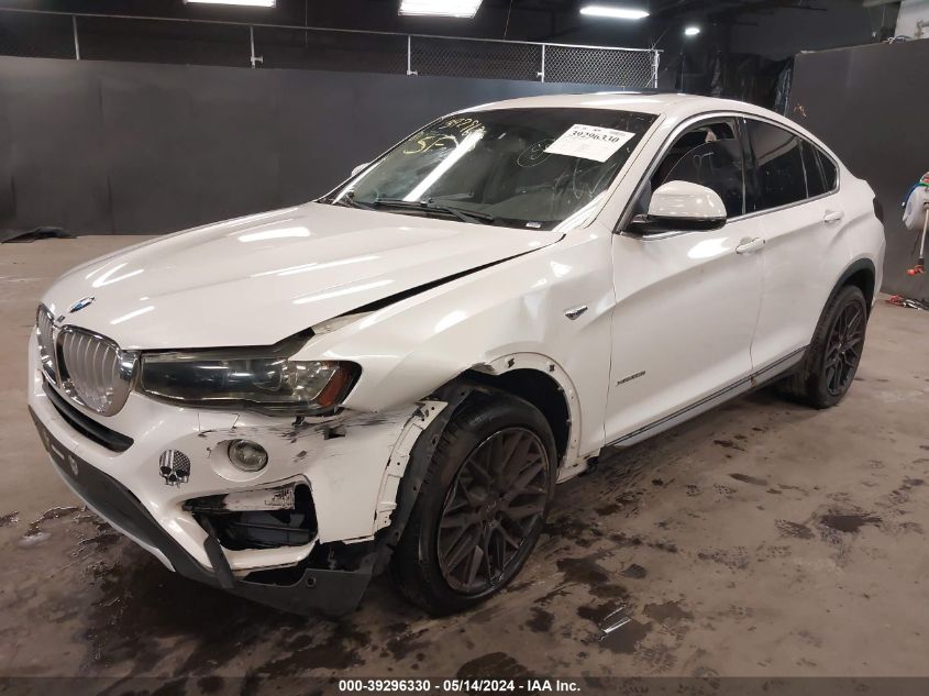 2017 BMW X4 xDrive28I VIN: 5UXXW3C54H0T78385 Lot: 39296330