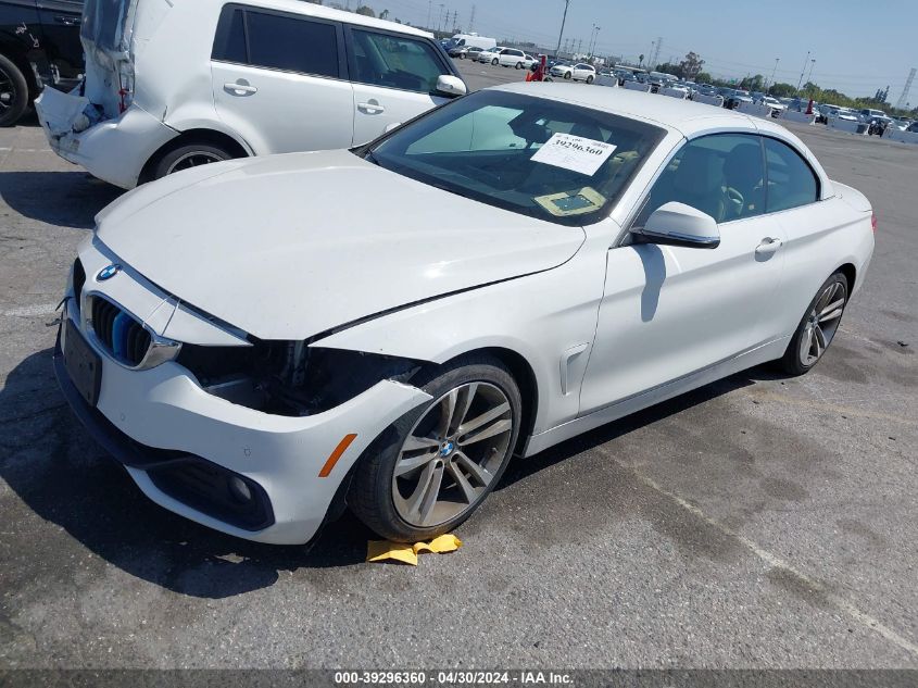 2016 BMW 428I VIN: WBA3V7C53G5A25163 Lot: 39296360