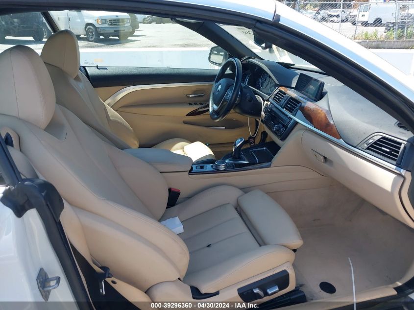 2016 BMW 428I VIN: WBA3V7C53G5A25163 Lot: 39296360
