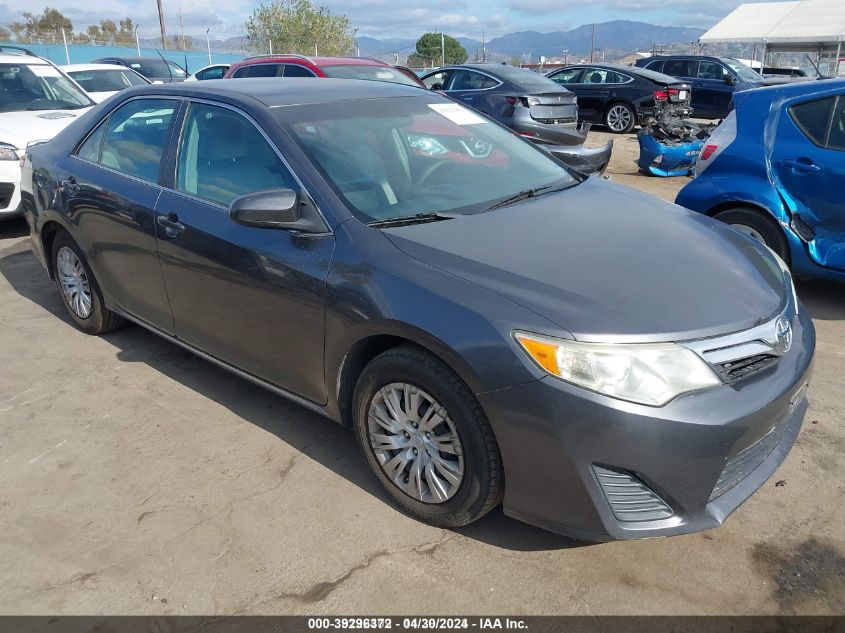 2012 Toyota Camry Le VIN: 4T4BF1FK9CR229734 Lot: 39296372