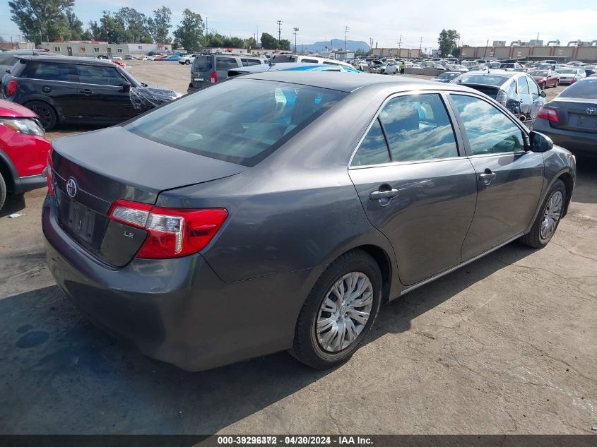 2012 Toyota Camry Le VIN: 4T4BF1FK9CR229734 Lot: 39296372