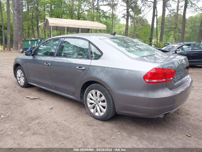 1VWAT7A35EC115919 | 2014 VOLKSWAGEN PASSAT