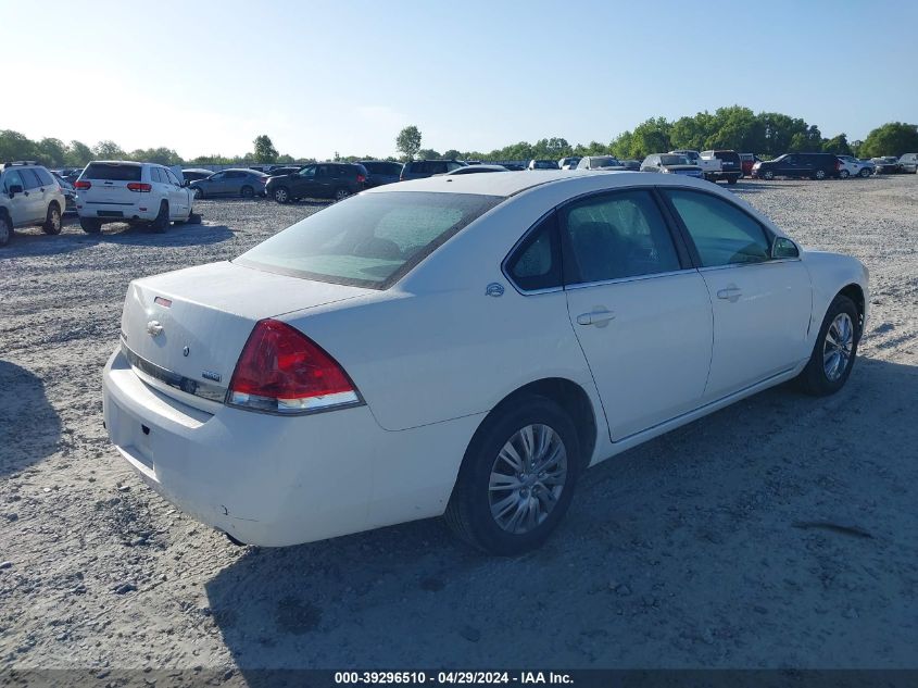 2G1WS553981245943 2008 Chevrolet Impala Police