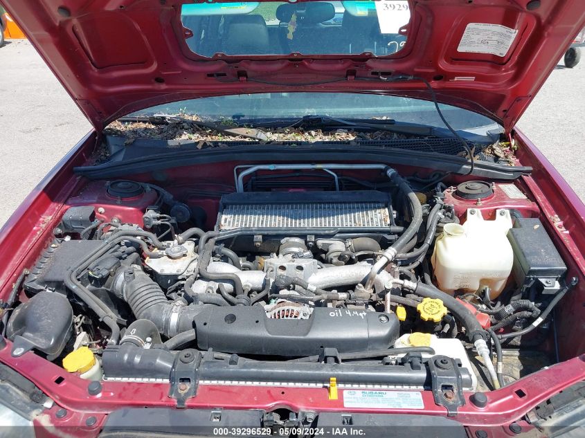 2004 Subaru Forester 2.5Xt VIN: JF1SG69674H746229 Lot: 39296529