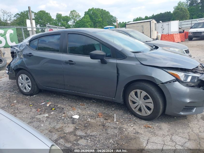 2020 Nissan Versa S 5-Speed Manual Transmission VIN: 3N1CN8BVXLL887350 Lot: 39296566