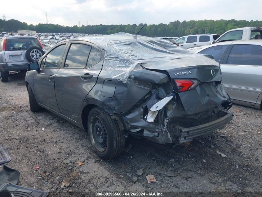 2020 Nissan Versa S 5-Speed Manual Transmission VIN: 3N1CN8BVXLL887350 Lot: 39296566