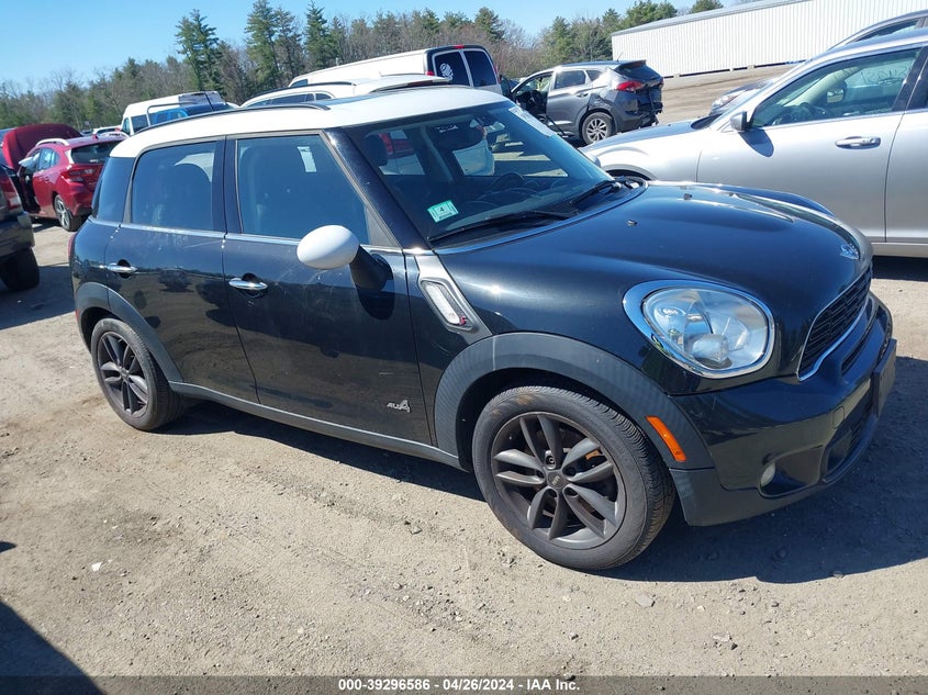 2014 Mini Countryman Cooper S VIN: WMWZC5C53EWP40209 Lot: 39296586