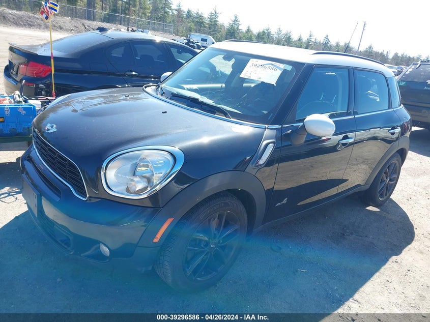 2014 Mini Countryman Cooper S VIN: WMWZC5C53EWP40209 Lot: 39296586