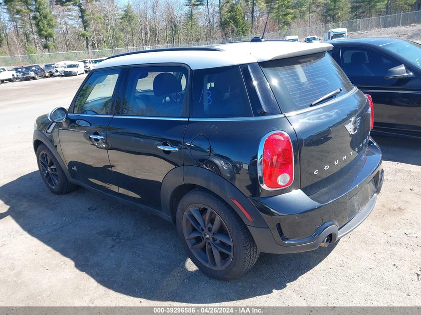 2014 Mini Countryman Cooper S VIN: WMWZC5C53EWP40209 Lot: 39296586
