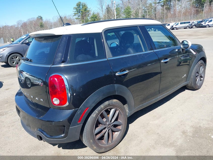 2014 Mini Countryman Cooper S VIN: WMWZC5C53EWP40209 Lot: 39296586
