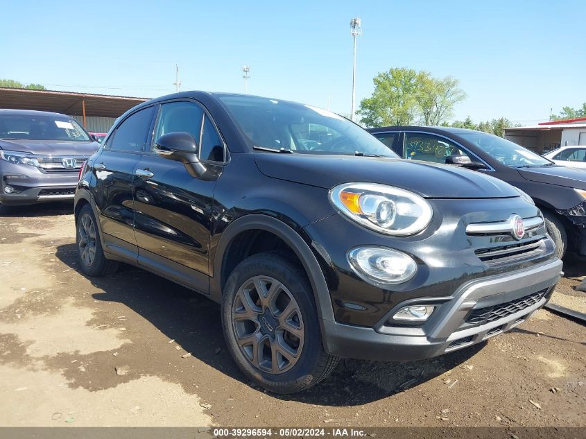2016 Fiat 500X Trekking VIN: ZFBCFYCT0GP333331 Lot: 39296594