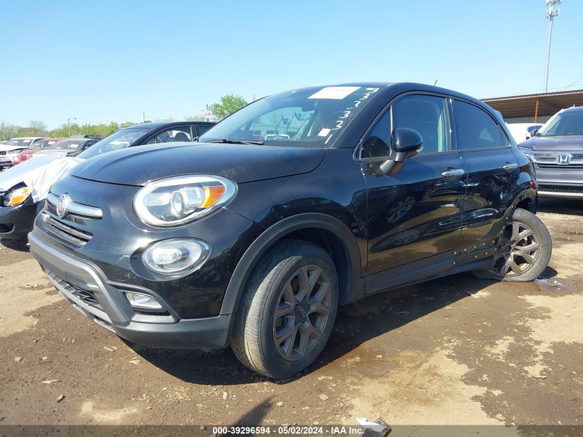 2016 Fiat 500X Trekking VIN: ZFBCFYCT0GP333331 Lot: 39296594