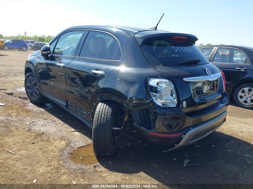 2016 Fiat 500X Trekking VIN: ZFBCFYCT0GP333331 Lot: 39296594