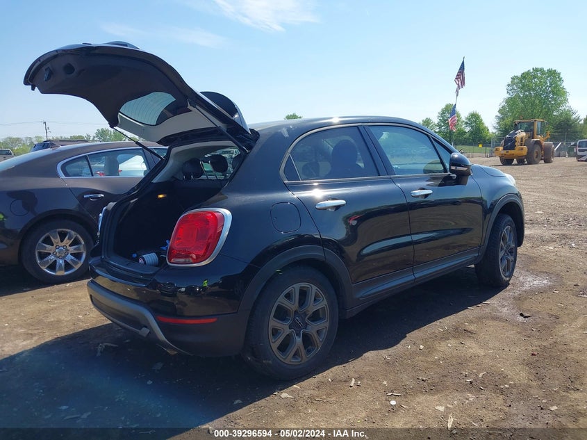 2016 Fiat 500X Trekking VIN: ZFBCFYCT0GP333331 Lot: 39296594
